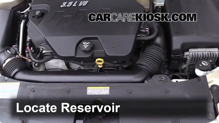 2008 Saturn Aura XE 3.5L V6 Windshield Washer Fluid Add Fluid